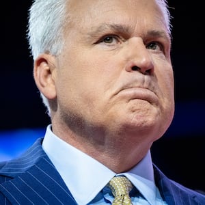 Matt Schlapp, Chairman of the American Conservative Union, and leader of CPAC speaks on the first day of the Conservative Political Action Conference