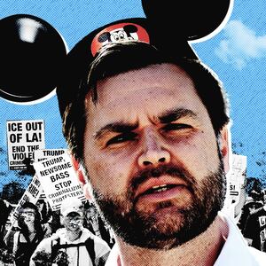 JD Vance gets mocked about Disneyland visit.