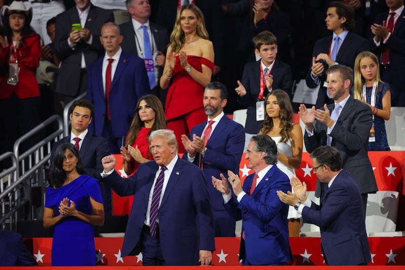 Trump family at RNC day 3