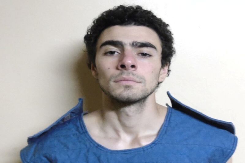 Luigi Mangione, 26, a suspect in the New York City killing of UnitedHealth executive Brian Thompson, poses for a booking photograph at State Correctional Institution (SCI) Huntingdon in Huntingdon, Pennsylvania, U.S. December 9, 2024.