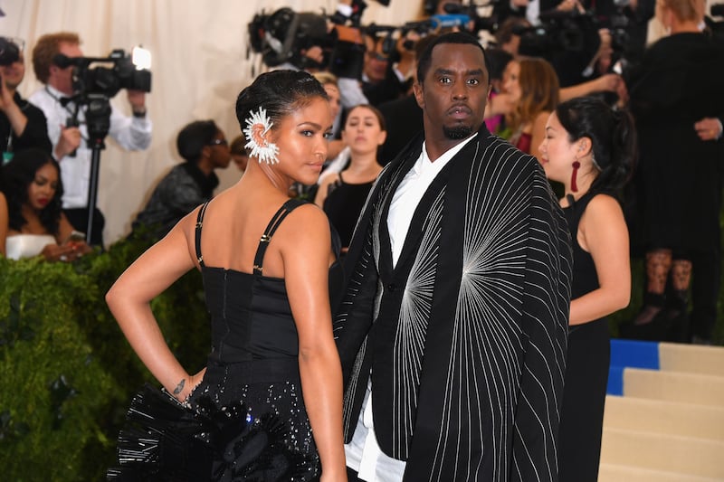 NEW YORK, NY - MAY 01:  Cassie (L) and Sean "Diddy" Combs aka Puff Daddy attend the "Rei Kawakubo/Comme des Garcons: Art Of The In-Between" Costume Institute Gala at Metropolitan Museum of Art on May 1, 2017 in New York City.  (Photo by George Pimentel/WireImage)