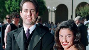 Jerry Seinfeld and Shoshanna Lonstein