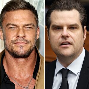 Alan Ritchson and Matt Gaetz