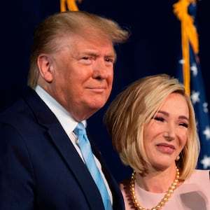 Donald Trump and Paula White.