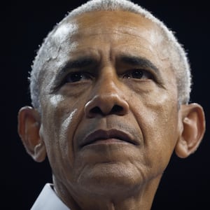 Barack Obama issued a rare response to Donald Trump's attack on him on Tuesday.