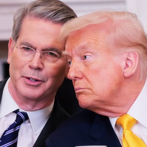 Scott Bessent, Donald Trump