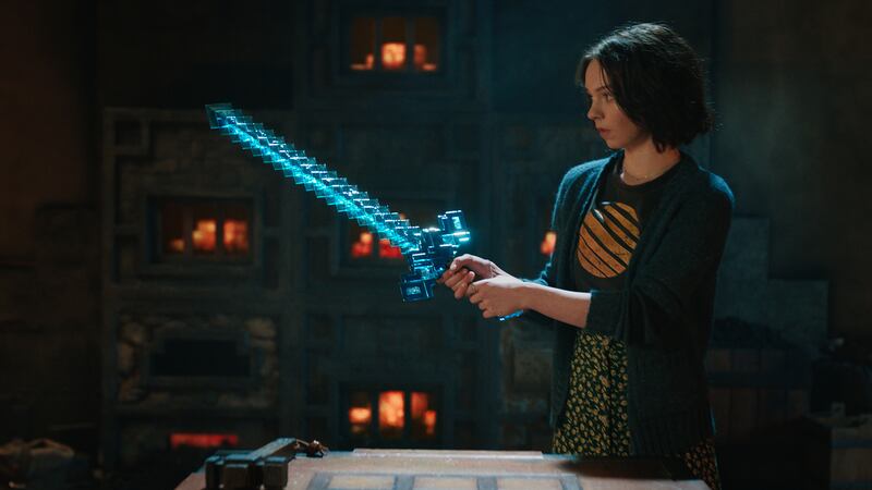 Emma Myers in "A Minecraft Movie."
