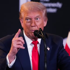 President Donald Trump claimed he did not need Congress to extend his control of the DC police beyond 30 days while speaking at the Kennedy Center on August 13, 2025.