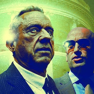 Robert F. Kennedy Jr. and Stephen Miller