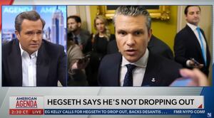 Newsmax host Greg Kelly slammed Pete Hegseth in a fiery segment.