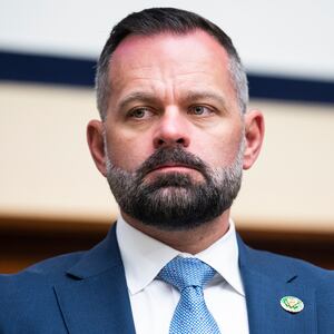 UNITED STATES - APRIL 19: Rep. Cory Mills, R-Fla., attends the House Armed Services Committee hearing titled "U.S. Military Posture and National Security Challenges in the Indo-Pacific Region," in Rayburn Building on Wednesday, April 19, 2023.
