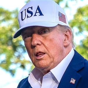Donald Trump walks into the White House on July 06, 2025 in Washington, D.C.