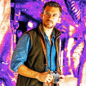 Jonathan Bailey as paleontologist Dr. Henry Loomis in JURASSIC WORLD REBIRTH