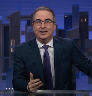 John Oliver hosts 'Last Week Tonight' on June 8, 2025.