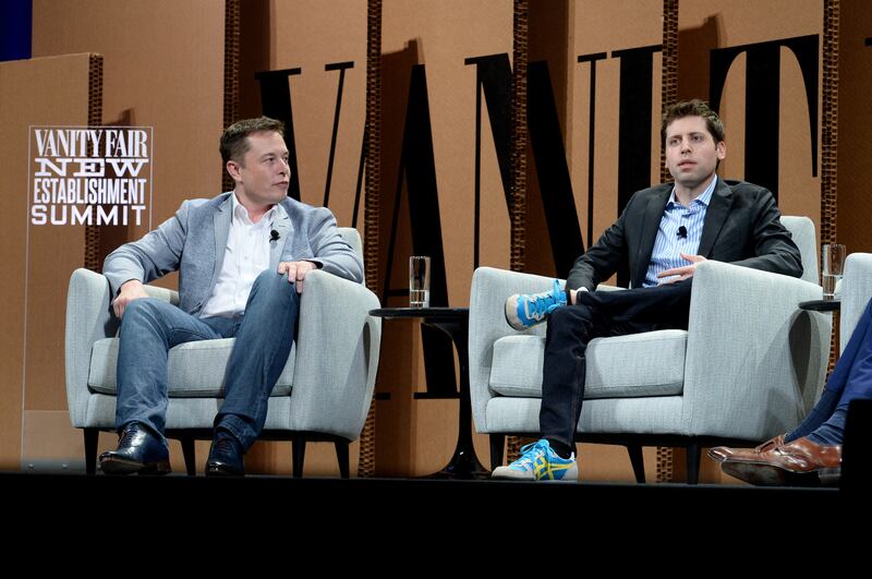 Elon Musk and Sam Altman.