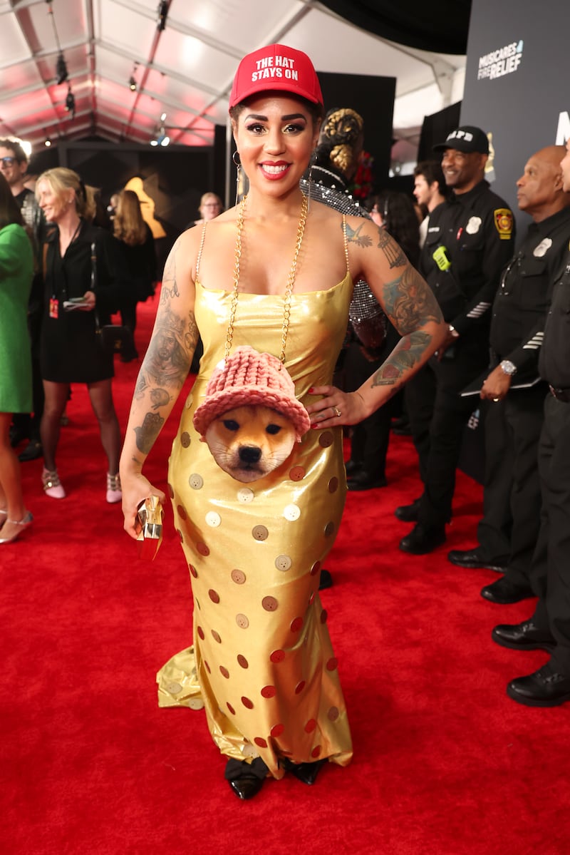 Joy Villa at The 67th Annual Grammy Awards, airing live from Crypto.com Arena in Los Angeles, California, Sunday, Feb. 2