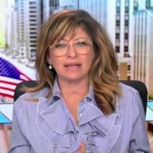 Fox Business host Maria Bartiromo and Sen. Kevin Cramer