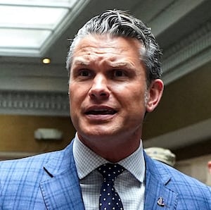 White House Deputy Chief of Staff Stephen Miller, U.S. Defense Secretary Pete Hegseth and U.S. Vice President JD Vance, greet members of the National Guard, at Union Station in Washington, D.C., U.S., August 20, 2025. REUTERS/Al Drago/Pool