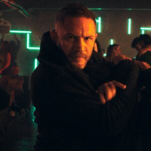 Tom Hardy in Havoc.