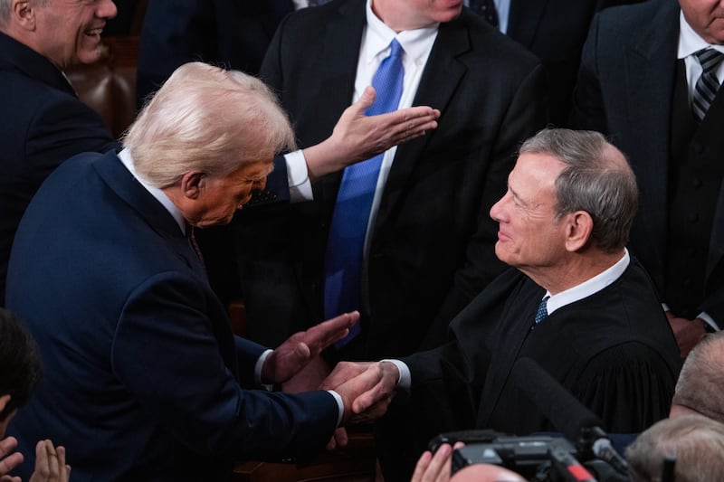 Donald Trump, John Roberts