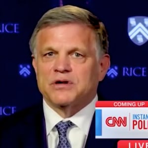 Douglas Brinkley speaks on CNN.