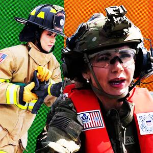 Kristi Noem composite image