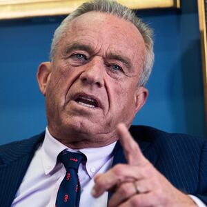Robert F. Kennedy Jr., President-elect Donald Trump's pick to be secretary of Health and Human Services, meets with Sen. John Cornyn, R-Texas, in Hart building on Thursday, January 9, 2025.