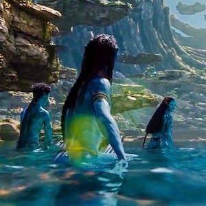 A photo from "Avatar: Fire and Ash"