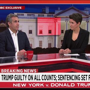 Michael Cohen is interviewed by Rachel Maddow.