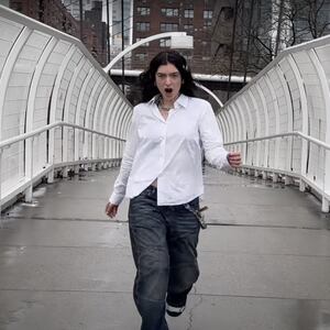 Lorde in 'What Was That' music video.