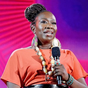 NEW YORK, NEW YORK - SEPTEMBER 28: Joy Reid speaks onstage during the 2019 Global Citizen Festival: Power The Movement in Central Park on September 28, 2019 in New York City. (Photo by Theo Wargo/Getty Images for Global Citizen)
