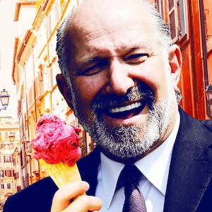 Howard Lutnick's vacation in Italy