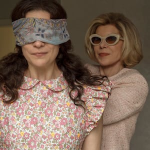 Annie Murphy and Christine Baranski