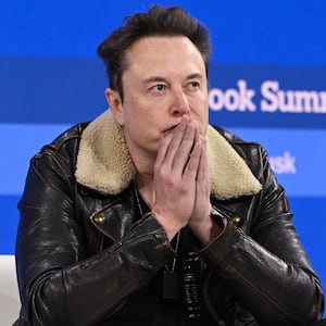 Elon Musk speaks onstage during The New York Times Dealbook Summit 2023 at Jazz at Lincoln Center on November 29, 2023 in New York City.