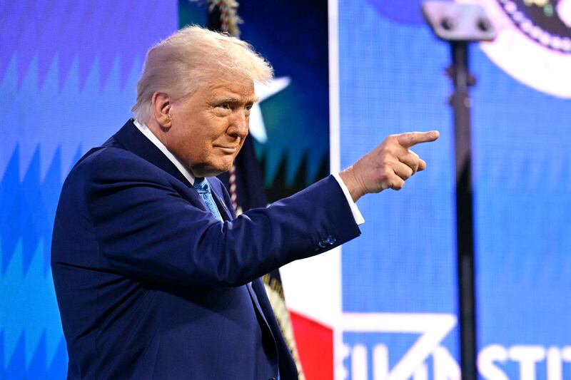 Donald Trump.