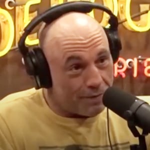 Joe Rogan, Katy Perry split image
