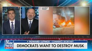 Howard Lutnick appears on Fox News on March 19, 2025.