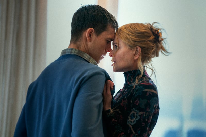 Harris Dickinson and Nicole Kidman.