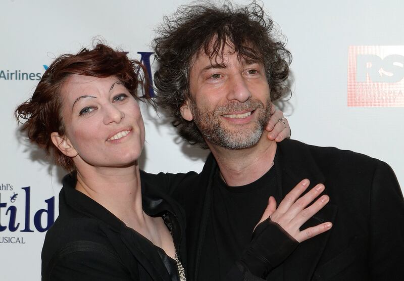Author Neil Gaiman and his former wife, Amanda Palmer in 2013.