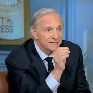 Billionaire hedge fund mogul Ray Dalio says he fears “something worse” than a recession resulting from President Donald Trump’s tariffs.
