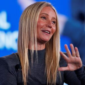 Actor Gwyneth Paltrow, founder and CEO of Goop speaks at the 2022 Milken Institute Global Conference in Beverly Hills, California, U.S., May 4, 2022.  REUTERS/Mike Blake