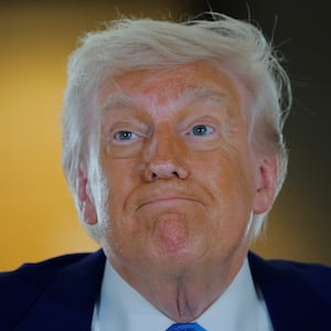 Donald Trump during his visit in Abu Dhabi, United Arab Emirates.