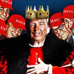 King Trump and his MAGA Court