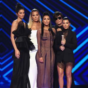 Kendall Jenner, Khloe Kardashian, Kim Kardashian West, Kris Jenner, and Kourtney Kardashian.