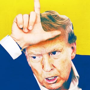 Trump could win everything and still be a loser.