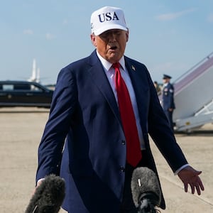 U.S. President Donald Trump speaks to the press before boarding Air Force One as he departs for Iowa, at Joint Base Andrews, Maryland, U.S., July 3, 2025. REUTERS/Nathan Howard