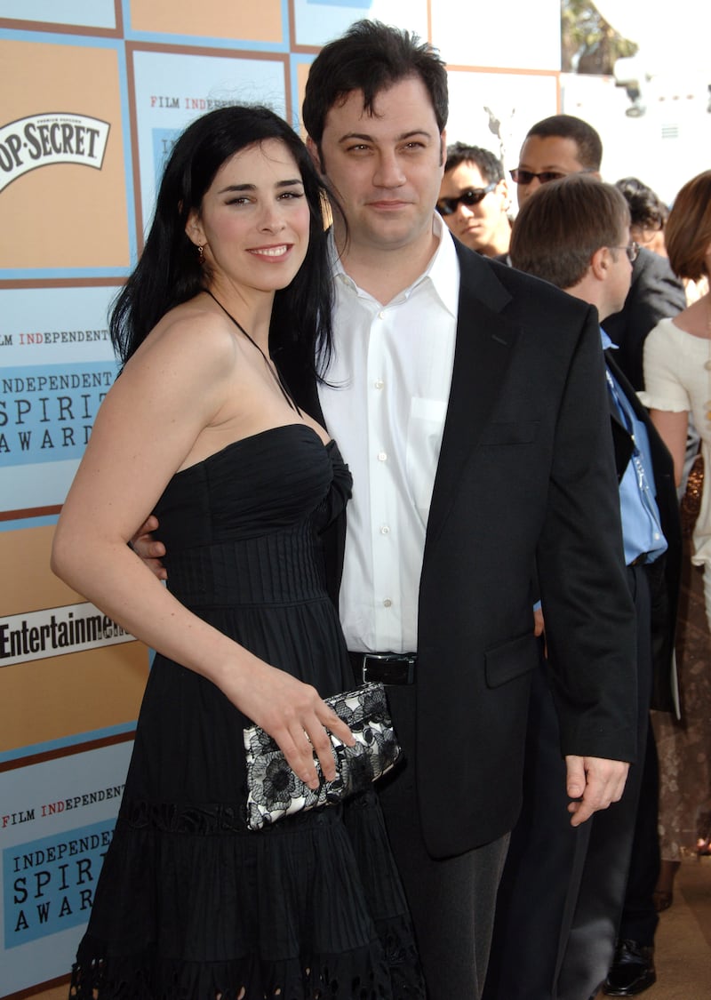 Sarah Silverman and Jimmy Kimmel