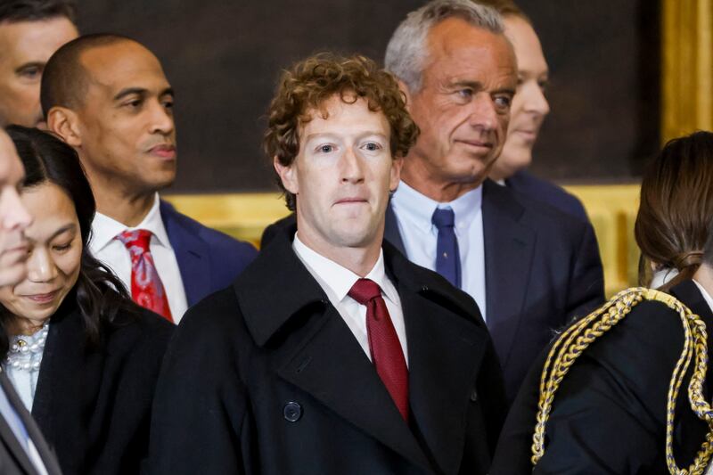 Mark Zuckerberg attended the inauguration ceremony where Donald Trump will sworn in as the 47th US President as part of his attempts to woo the president.