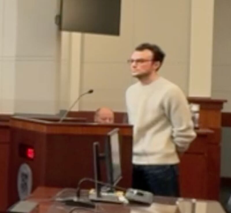 A man who identified himself as only a federal employee claimed Monday night that one of Elon Musk’s top lieutenants is living in an agency building with his wife and baby.