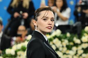 NEW YORK, NEW YORK - MAY 05: Aimee Lou Wood attends the 2025 Met Gala Celebrating "Superfine: Tailoring Black Style" at Metropolitan Museum of Art on May 05, 2025 in New York City.  (Photo by Theo Wargo/FilmMagic)